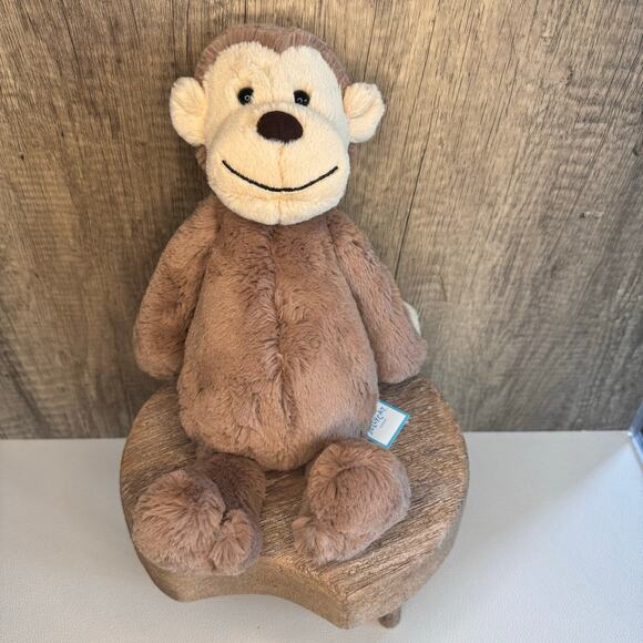 Jellycat Bashful Monkey FAST SHIP NEW Jellycat Monkey - Picture 1 of 7